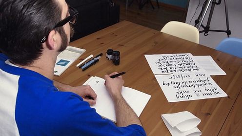Calligraphy and Rock n Roll