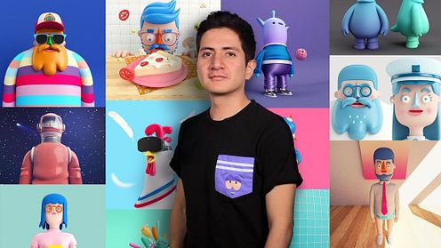 Design of Characters in Cinema 4D: from the Sketch to 3D Printing