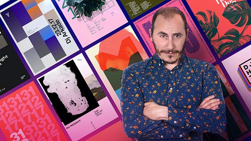 Design di poster per eventi musicali