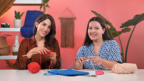 Técnicas básicas de knitting y crochet