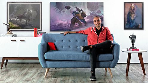 Concept art avanzado para producciones de ciencia ficción