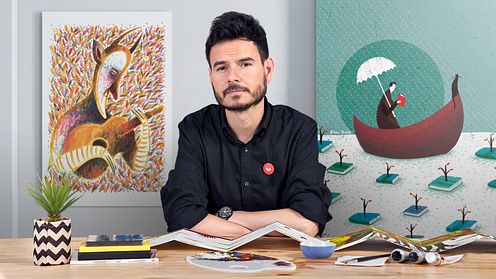 Creation of an Illustrated Foldable Book