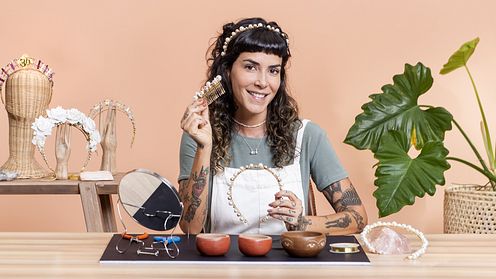 Hair Accessories Design by Fernanda Guimarães