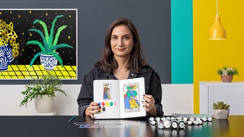 Color Palette Creation: Paint Your Personal Universe by Jazmin Varela