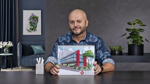 Architectural Illustration: Humanize the Design of a Space by Marcelo Marttins