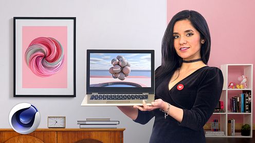 3D Design for Instagram with Cinema 4D by Dan Zucco