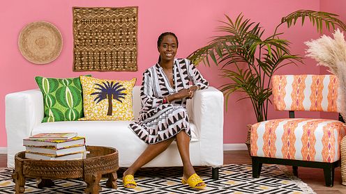 African-Inspired Interior Design: Explore Color and Pattern by Eva Sonaike