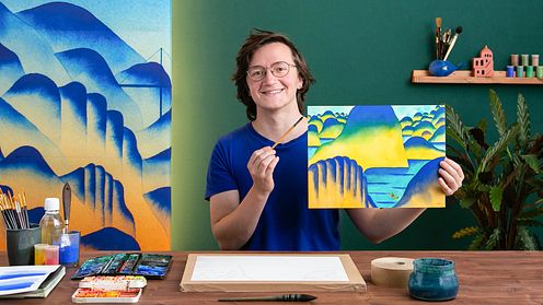 Modern Watercolor Techniques: Colors, Dreams, and Emotions by Jean  Mallard