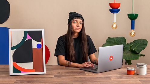 Composition Design for Abstract Art