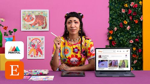 Etsy for Creatives: Launch a Collection with Printful by So Lazo