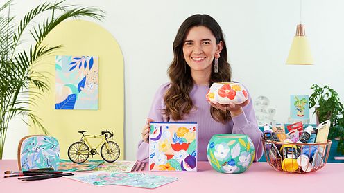 Produktillustration mit Acrylfarben