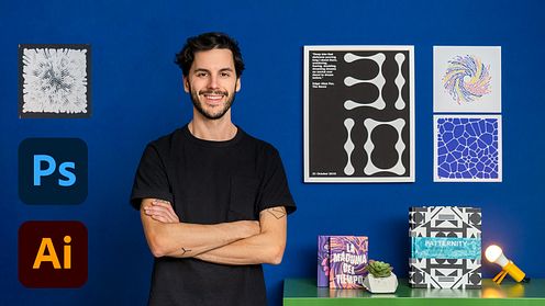 Digital Lettering Inspired by Natural Patterns by Adrià Molins