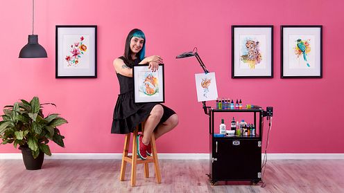 Techniques de tatouage de style aquarelle : l'art dans la peau