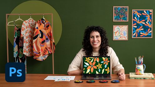 Creating textile prints for the fashion market