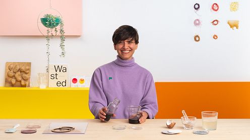 Biomaterials: Creating Materials Using Organic Waste by Loana Flores