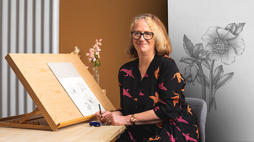 Dominando o desenho botânico com técnicas de lápis grafite