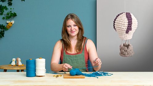 3D Macramé Sculptures: Design and Create Fiber Art Characters