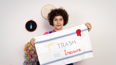 Nachhaltige Stickerei: Textilkunst aus recycelten Materialien erschaffen