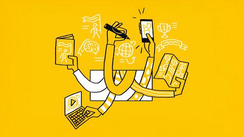 Geführtes Projekt: Handgezeichnete visuelle Notizen für Präsentationen