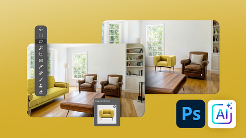 Real Estate Photography and Interior Design with AI