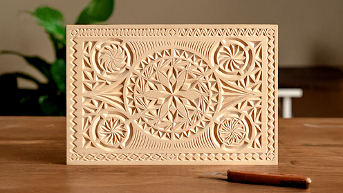 Guided Course: Carve a Decorative Design Into Wood with a Knife