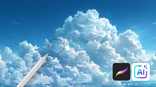 Creazione di pennelli digitali con intelligenza artificiale per Procreate