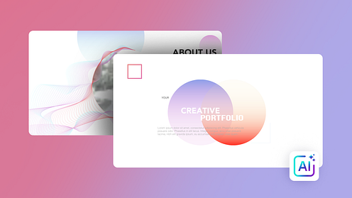 Create a Professional Artistic Portfolio with AI