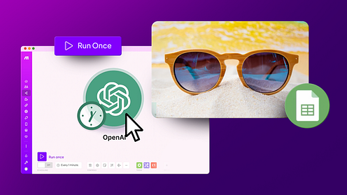 Dal Foglio all’Arte: Genera Immagini con l’IA da Excel e Make