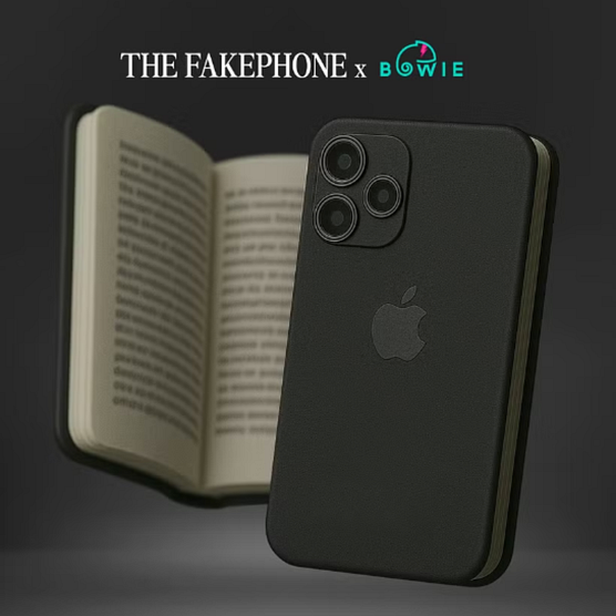 The FaKePhone: el libro con forma de móvil que engaña a los carteristas y regala cultura