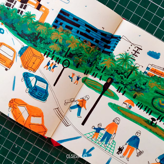 Paisajes Urbanos: Imagina, Traza, Revela – Conversamos con la ganadora del segundo lugar, Claudia Silva