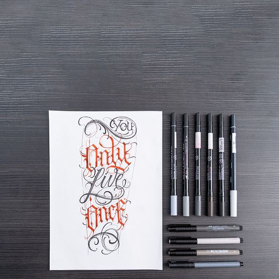 Descarga gratuita: Ejercicios para practicar lettering con rotuladores