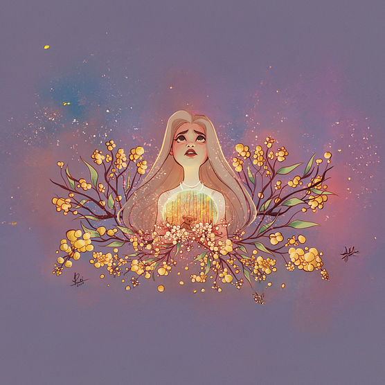 Tutorial ilustración: Cómo cambiar la atmósfera de una ilustración digital con color y luz