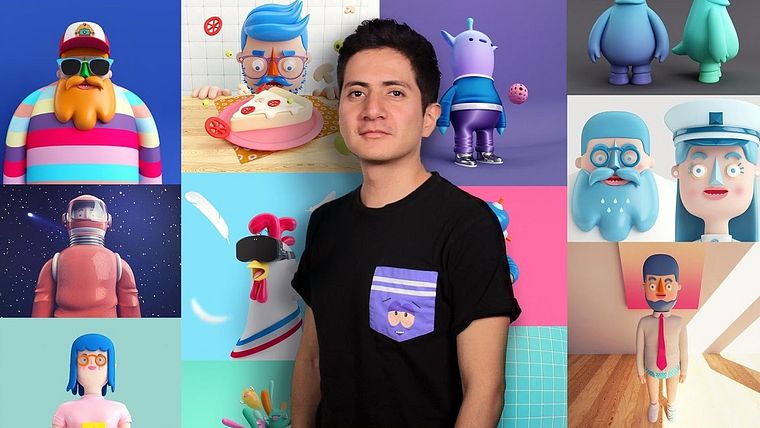 Design of Characters in Cinema 4D: from the Sketch to 3D Printing