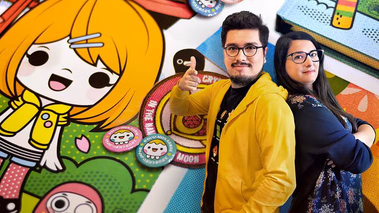 Projekt postaci w stylu Kawaii