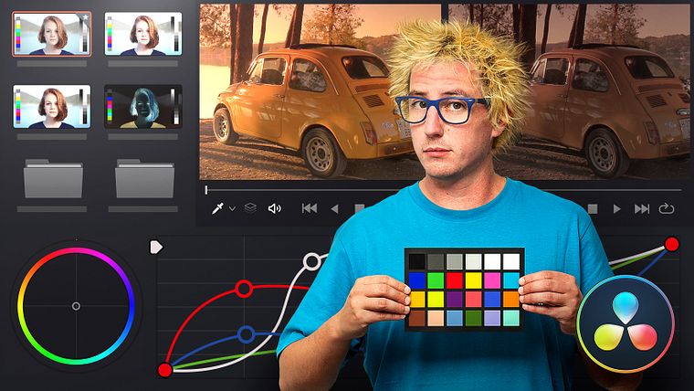 Introducción a DaVinci Resolve para corrección de color