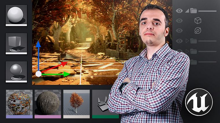 Sahne Tasarımı için Unreal Engine 4'e Giriş