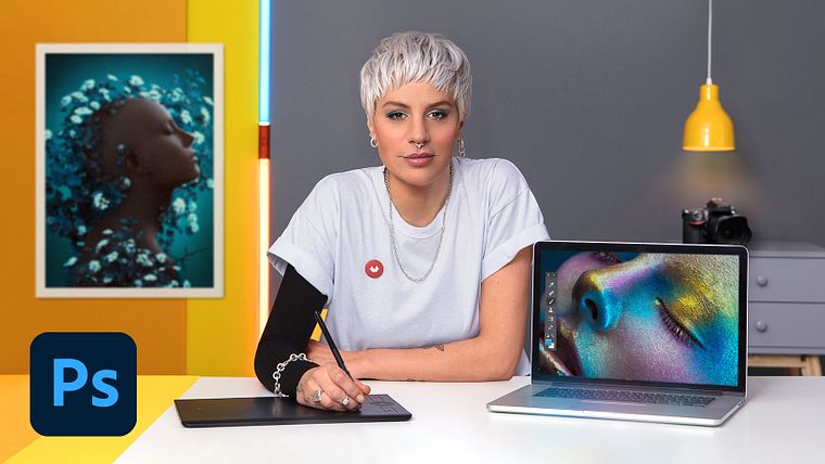 Kreative Retusche für fotografische Porträts