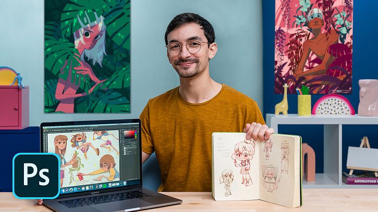 Character Design for Animation with Photoshop