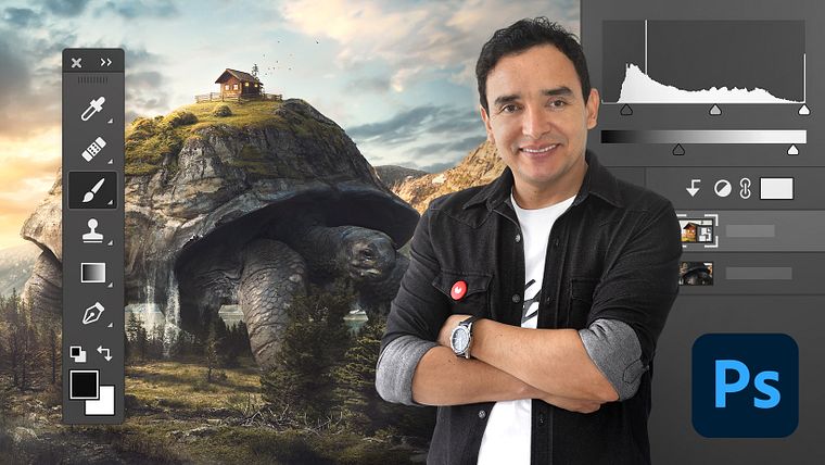 Adobe Photoshop für matte painting