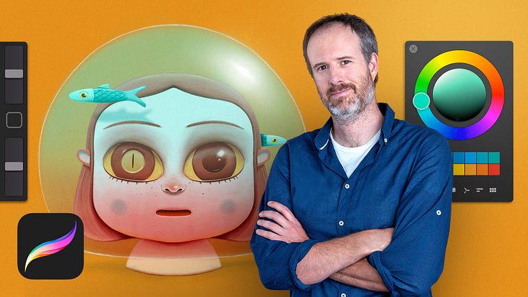 Illustrationstechniken und Stile mit Procreate