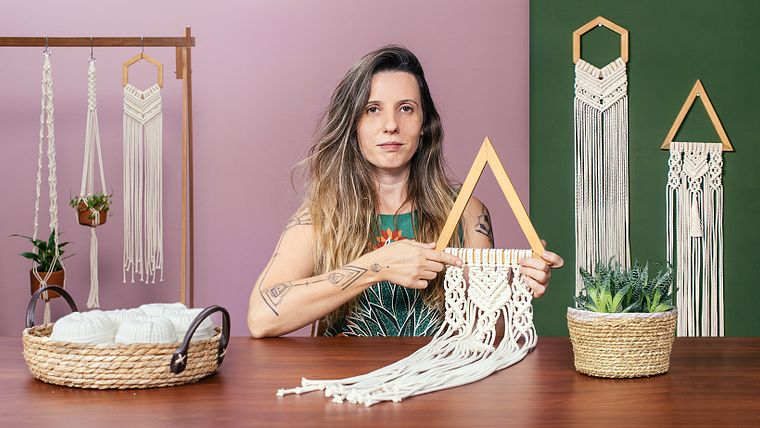 Introducción al tapiz de macramé