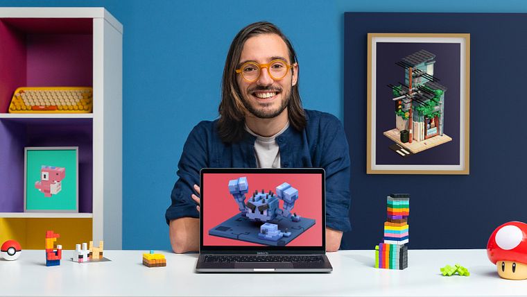 Pengantar Seni Voxel untuk Desain Karakter