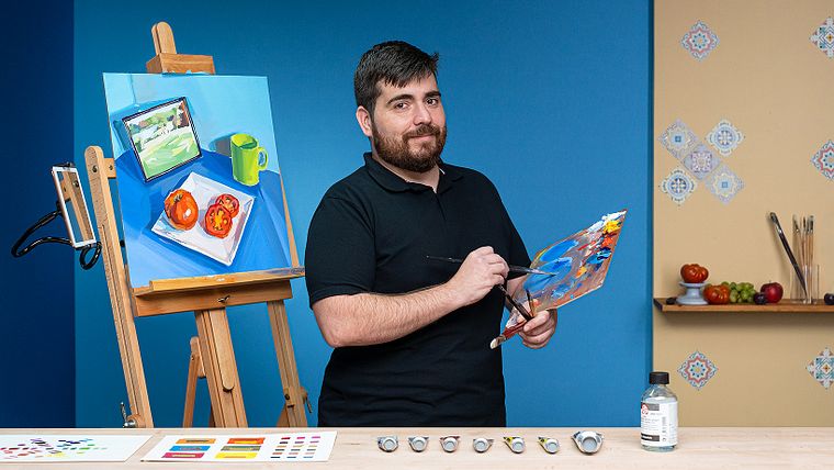 Pintura a óleo a partir do zero