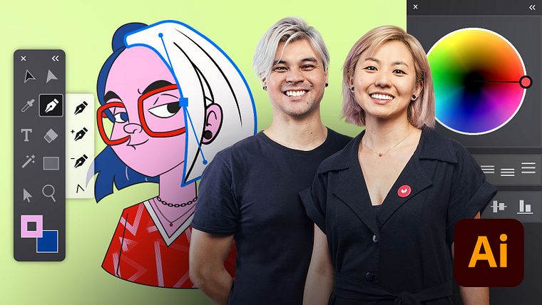 Adobe Illustrator: ilustração vetorial do zero
