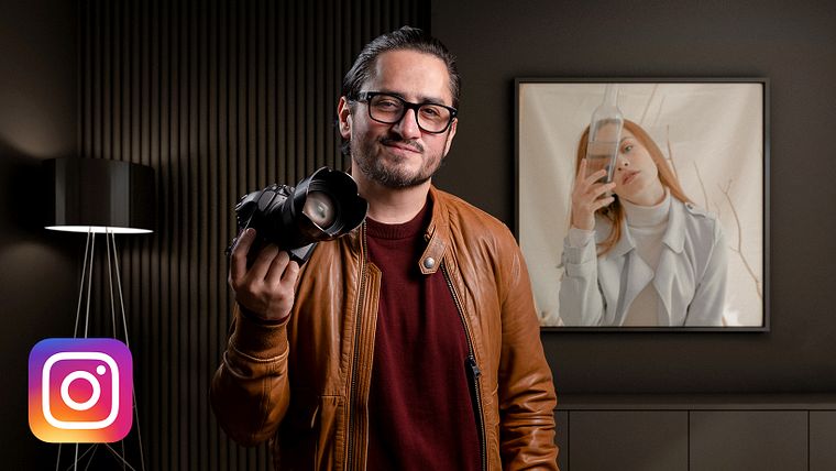 Portret la modă pentru Instagram