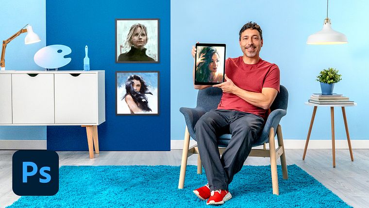 Photoshop'ta Geleneksel Tarzda Dijital Portreler