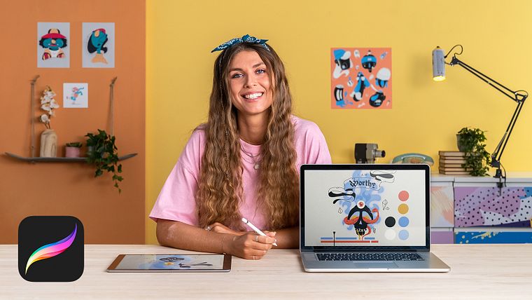 Animation mit Mischtechniken in Procreate