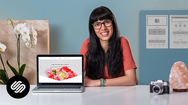 Schöpfung einer Webseite in Squarespace