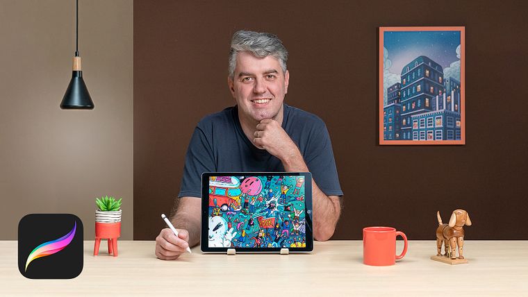 Illustrazioni in stile cerca e trova con Procreate