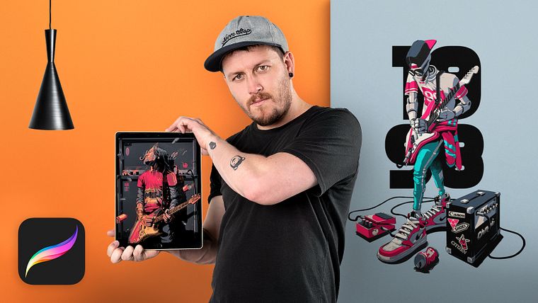 Ilustração a todo volume com Procreate